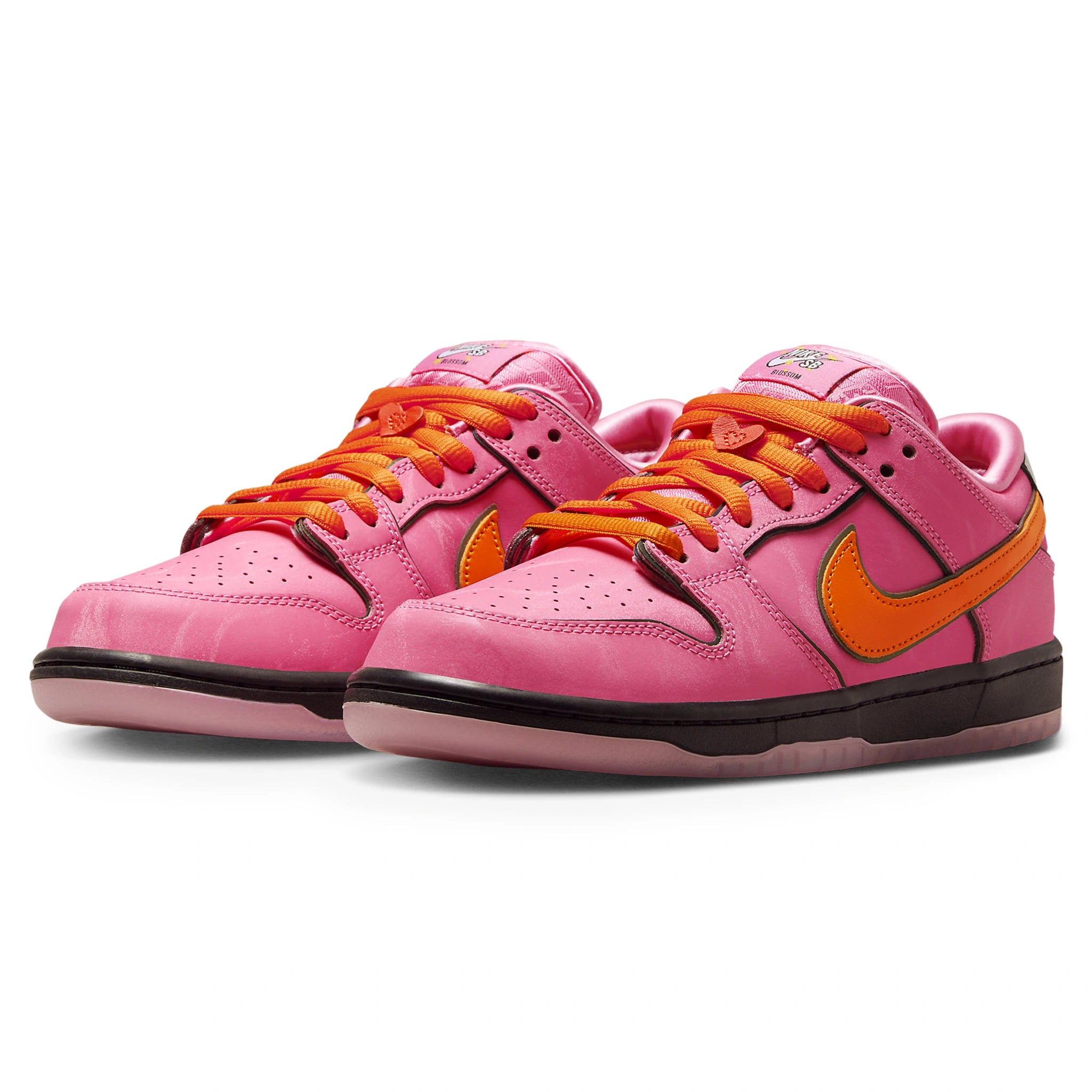 Powerpuff Girls x Nike SB Dunk Low Blossom Sneakers - Limited Edition Cartoon-Inspired Skate Shoes for Collectors & Streetwear Fashion - Perfect for Skating, Casual Wear, and Pop Culture Fans