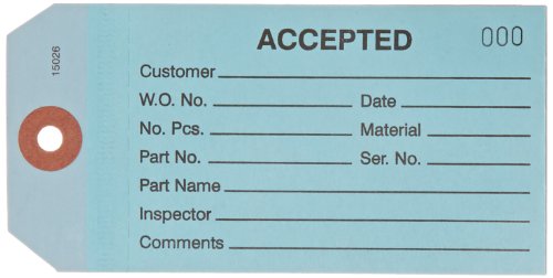 Aviditi G21011 Inspection Tags - 