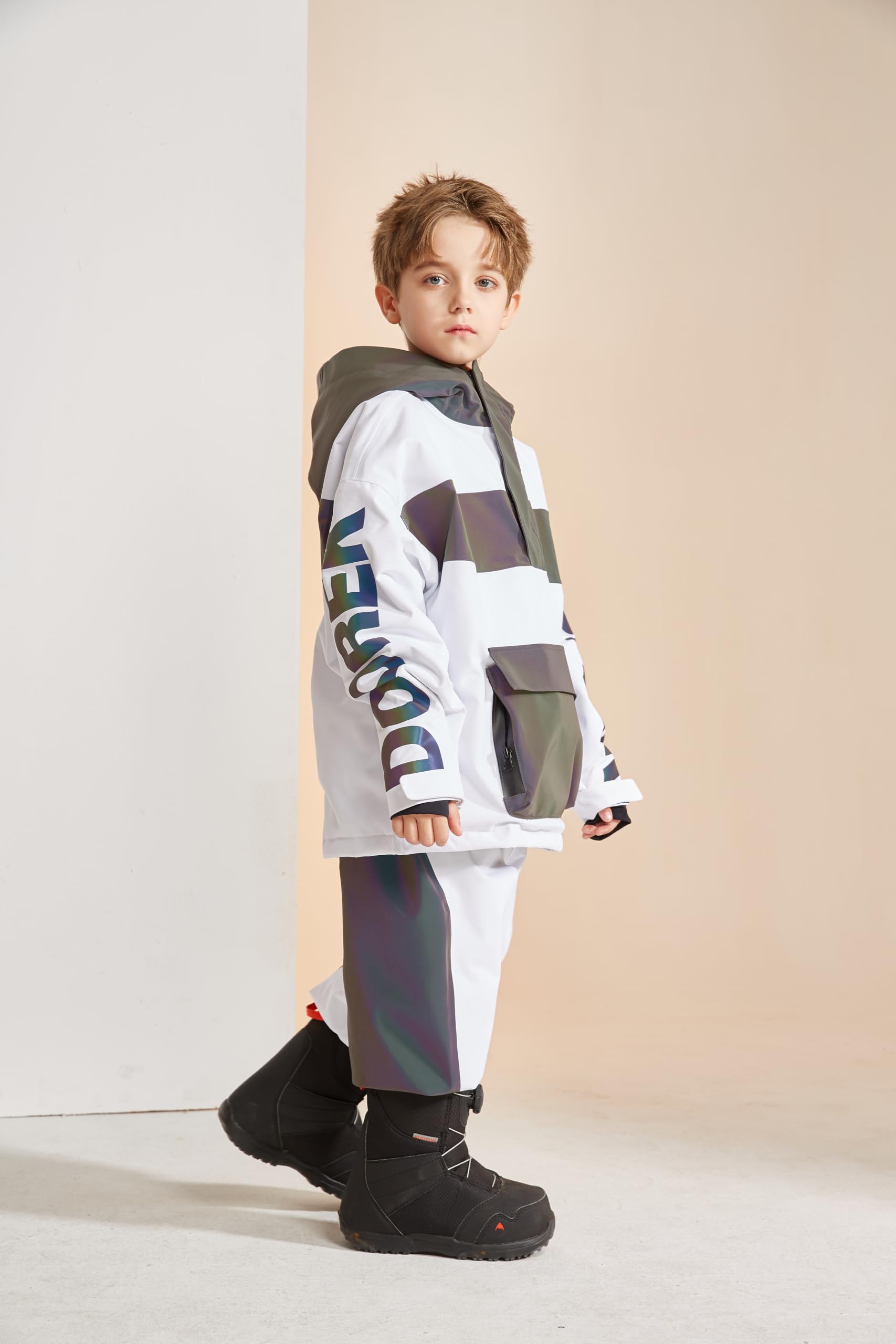Kids Snow Jacket & Pants Set - Girls Winter Ski Suit for Snowboarding | Waterproof Cold Weather Gear & Coveralls | Perfect for Skiing, Snow Play & Outdoor Winter Activities