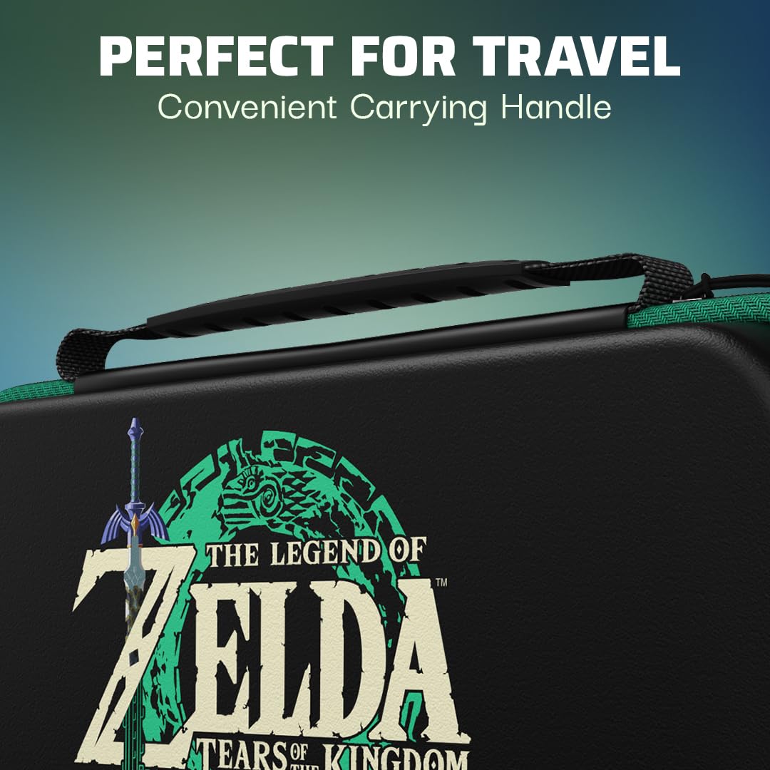 Nintendo Switch Travel Case - PDP GLOW: Tears of the Kingdom Edition | Compatible with Switch, Switch Lite & OLED Model | Portable Protection for Gaming On-The-Go