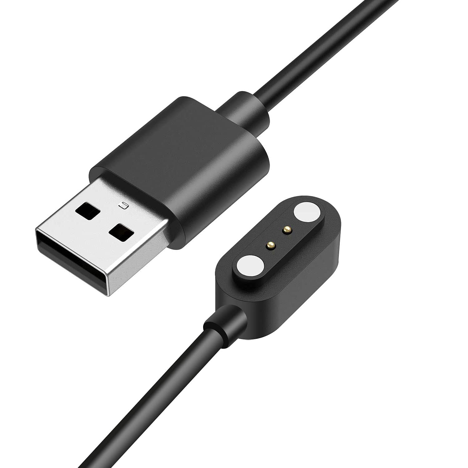 Blueshaweu Magnetic USB Charger for Sekonda Motion 36mm Smart Watch - 2 Pin Replacement Charging Cable Compatible with Sekonda Motion Smartwatch | Perfect for Home, Office & Travel Use