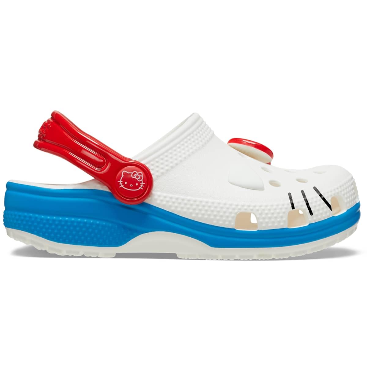 Crocs Unisex-Child Classic Hello Kitty Clogs | Kids' Comfortable Slip-On Water Shoes for Playtime, Beach & Pool Days