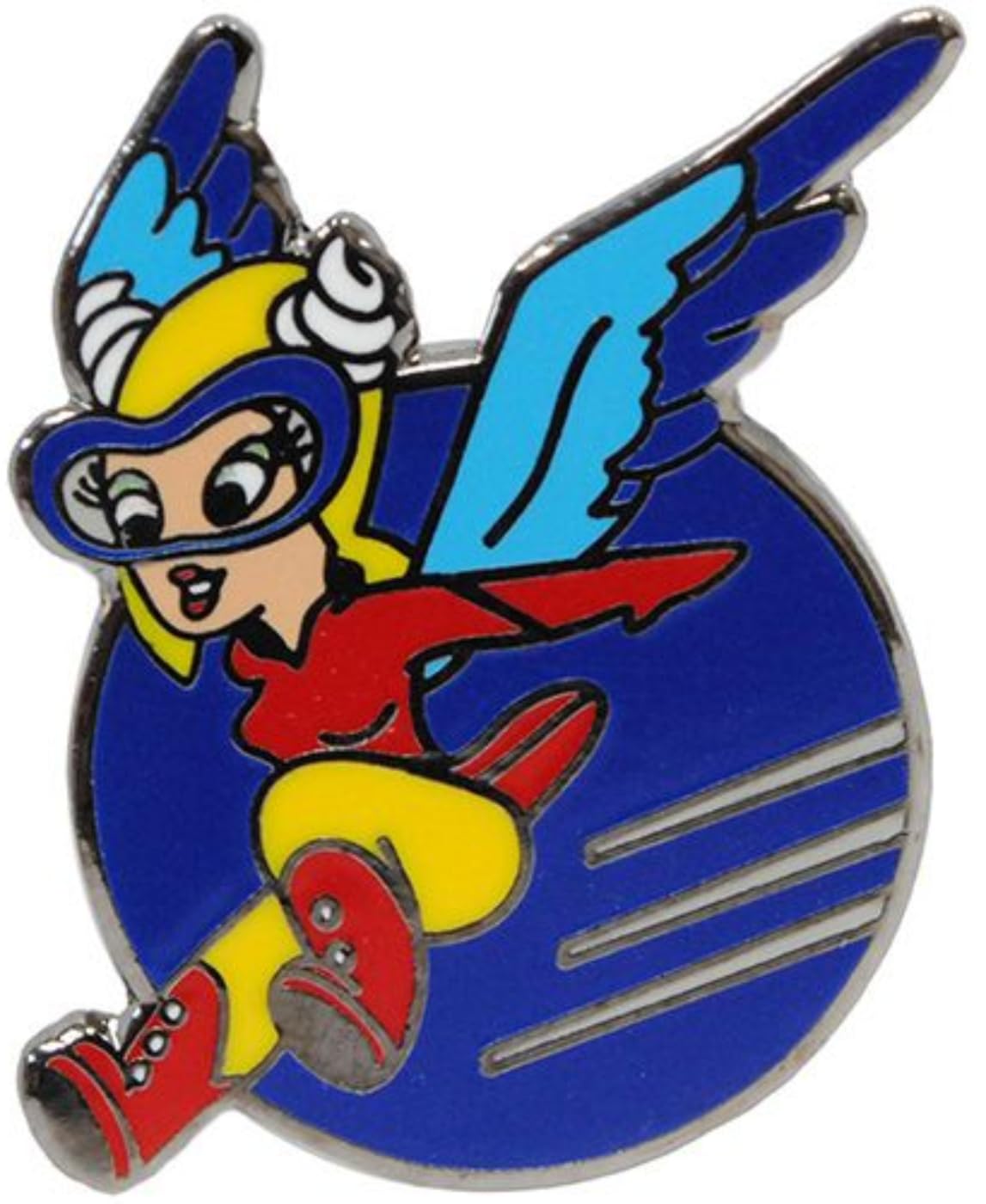 US Air Force Wasp Lapel Pin - Military Collectible Badge for Veterans, Enthusiasts & Gifts - Perfect for Uniforms, Jackets, Hats & Display Cases