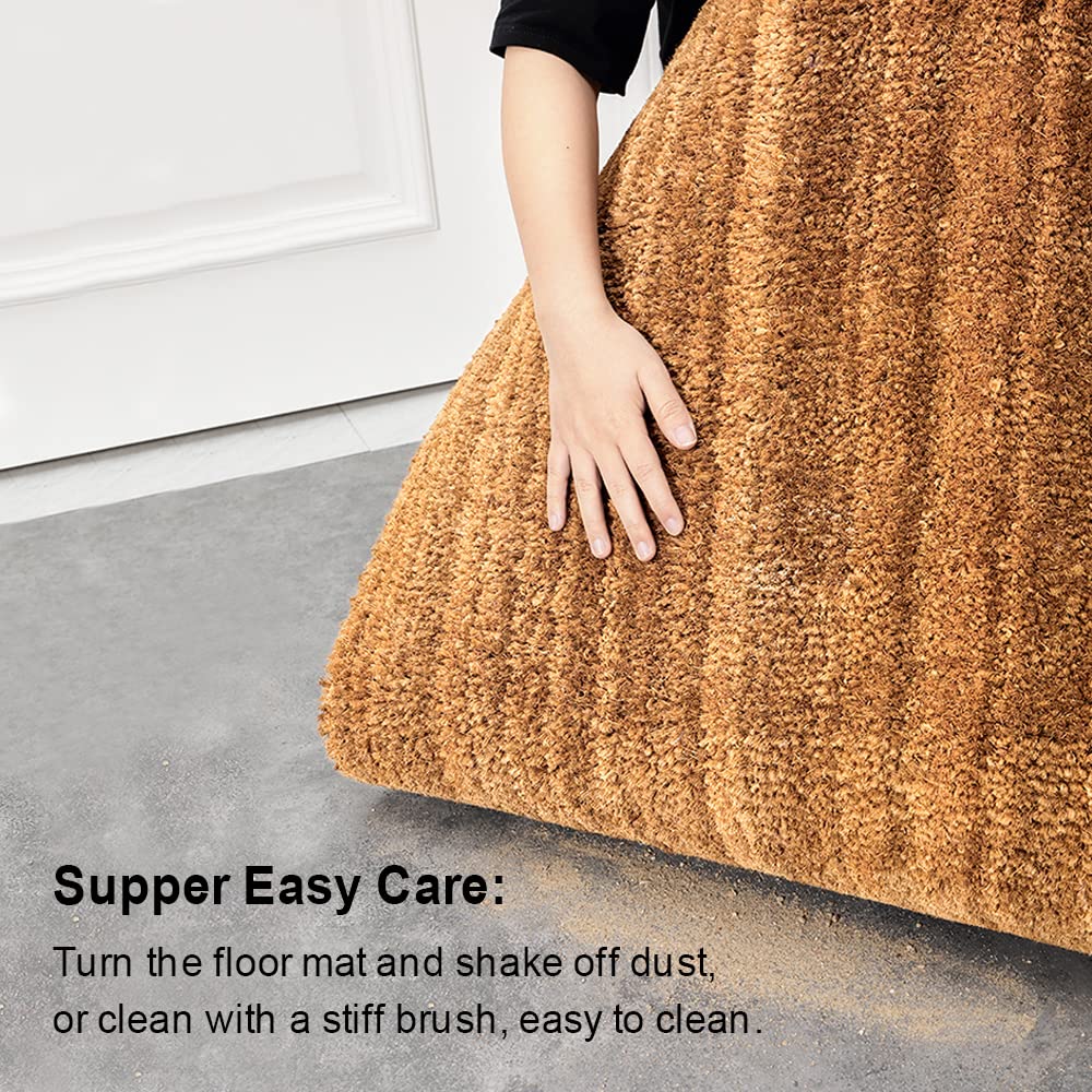 Non-Slip Coir Doormat - Funny Welcome Mat for Front Porch, Farmhouse & Outdoor Decor - Perfect Housewarming & Closing Gift - Ideal for Entryway, Mudroom & High-Traffic Areas