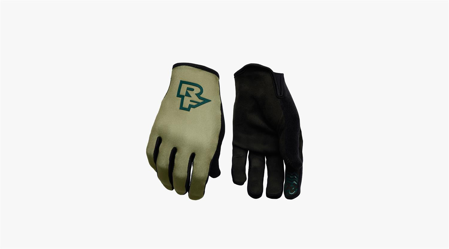 Race Face Trigger Full Finger Gloves - Mountain Bike & Cycling Gloves for Men & Women - Durable, Breathable & Comfortable for Trail Riding & Outdoor Adventures