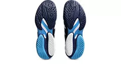 ASICS Men's COURT FF 3 Novak Tennis Shoes - Blue Expanse/White - High-Performance Tennis Footwear for Competitive Play & Court Training