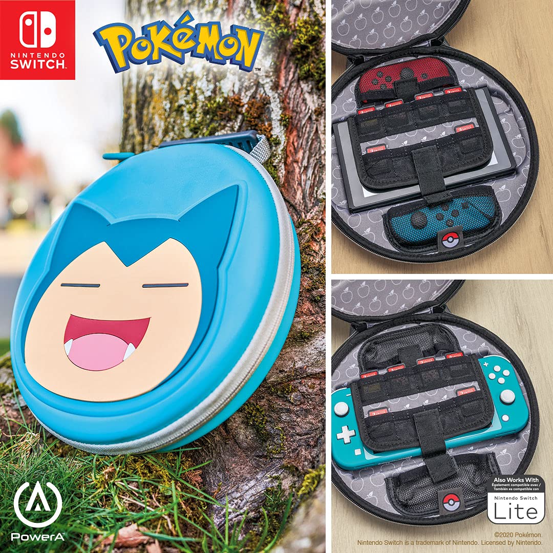 PowerA Protective Case for Nintendo Switch & Switch Lite - Durable Gaming Cover for Travel & Home Use