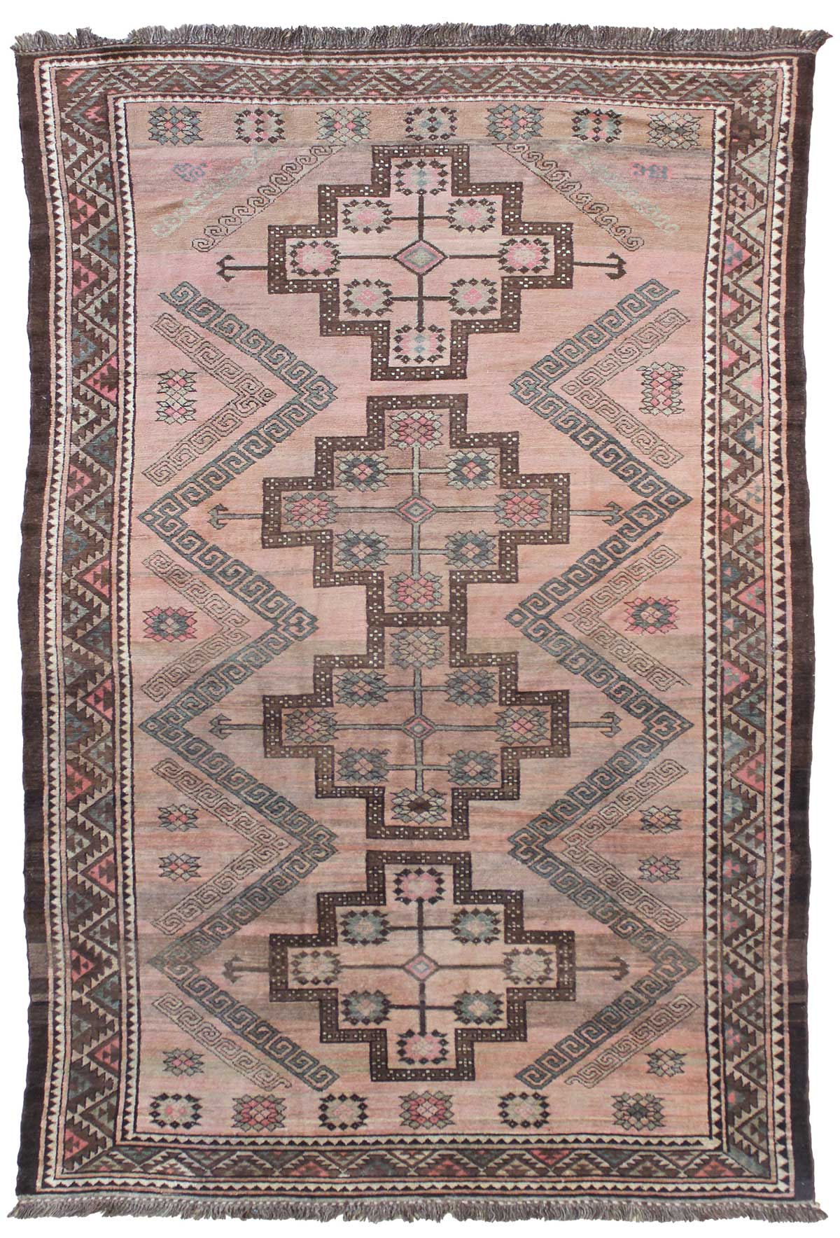 Vintage Kurdish Handwoven Tribal Rug - Authentic Traditional Design, JF6929 - Perfect for Boho Home Decor, Living Room, Bedroom & Office