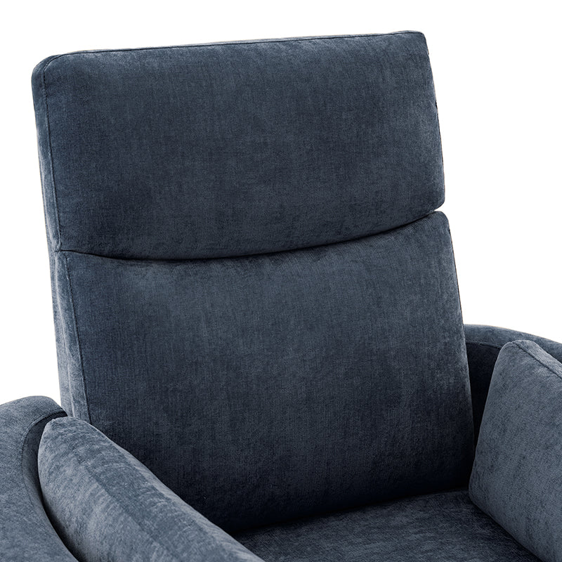Monica Swivel Rocker Power Recliner Chair with Adjustable Headrest & Lumbar Support - Optional Removable Pillows - Perfect for Living Room, Home Theater & Relaxation