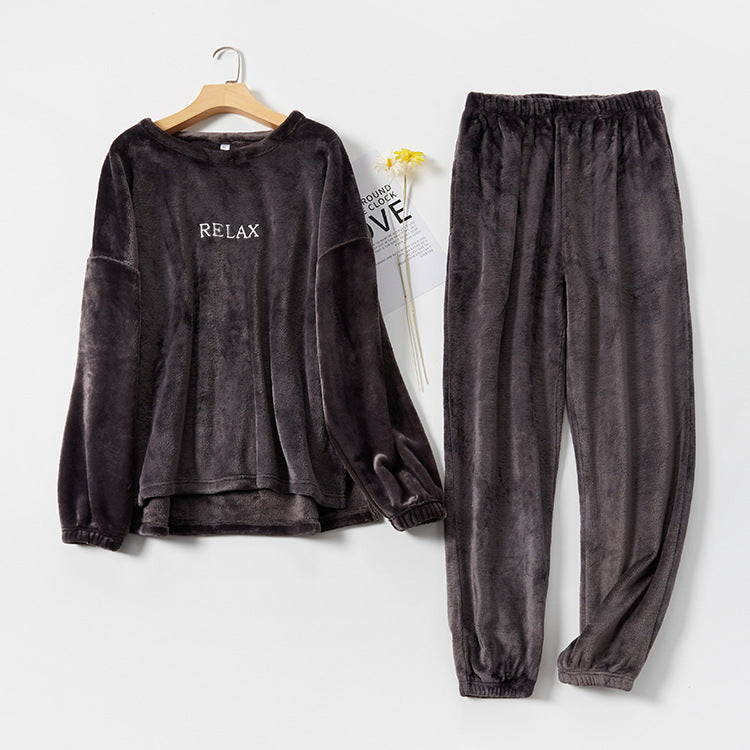 Cozy Flannel Pajama Sets for Women & Men - Winter Sleepwear, Couple Matching Loungewear - Perfect for Cold Nights, Christmas Gifts & Cozy Home Relaxation