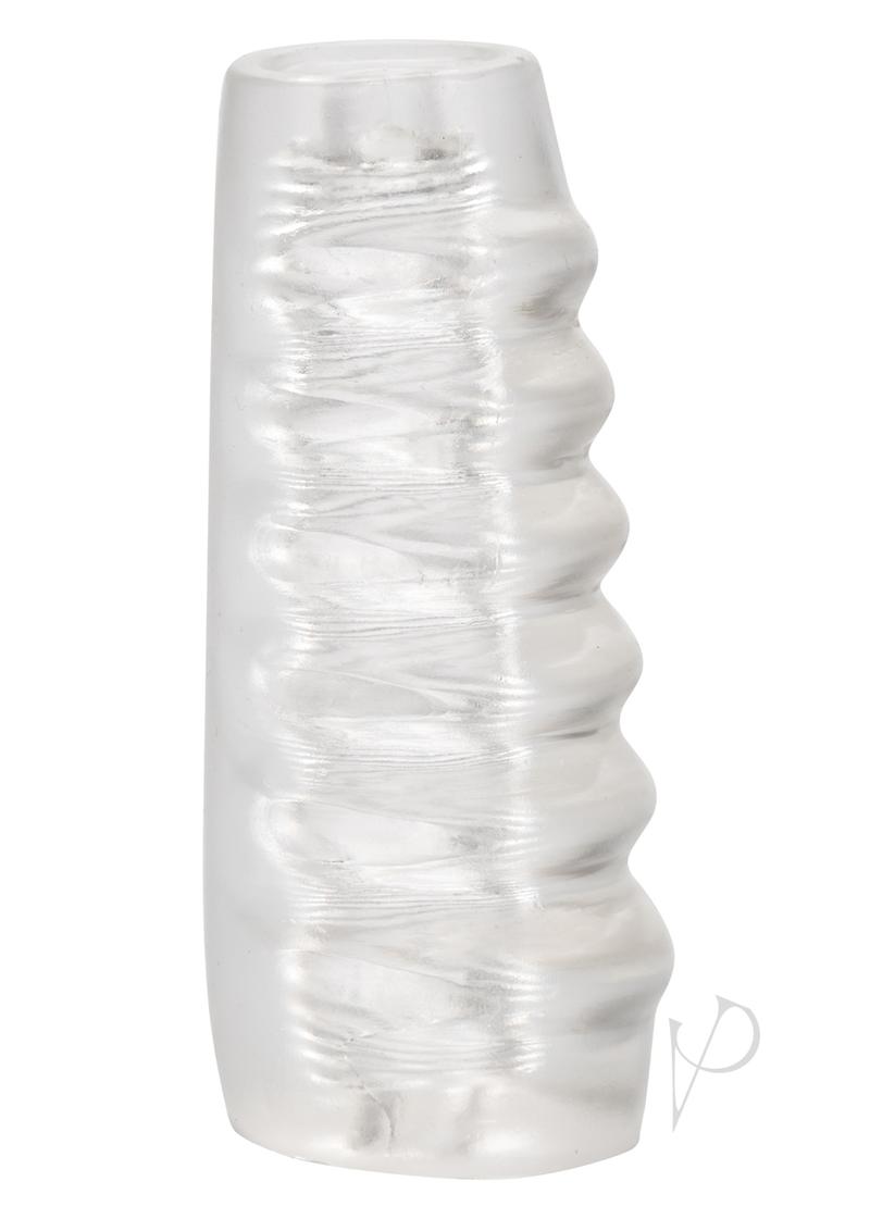 Bigger and Better Hot Rod Enhancer Penis Extender - Clear Silicone Sleeve for Male Enhancement & Size Increase - Perfect for Couples, Solo Play & Confidence Boosting