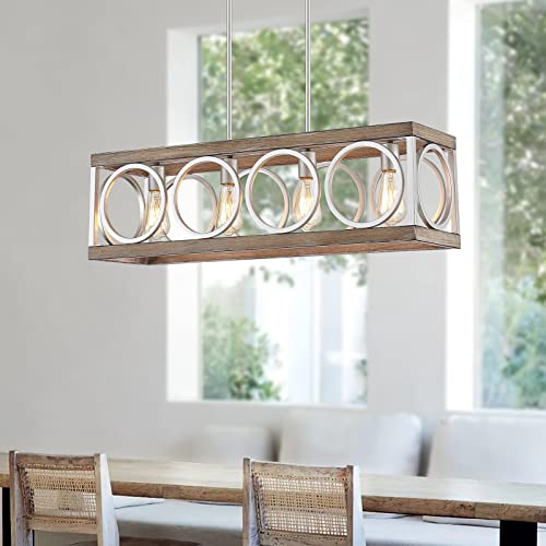 Brushed Nickel Chandelier-rectangle 4 Light