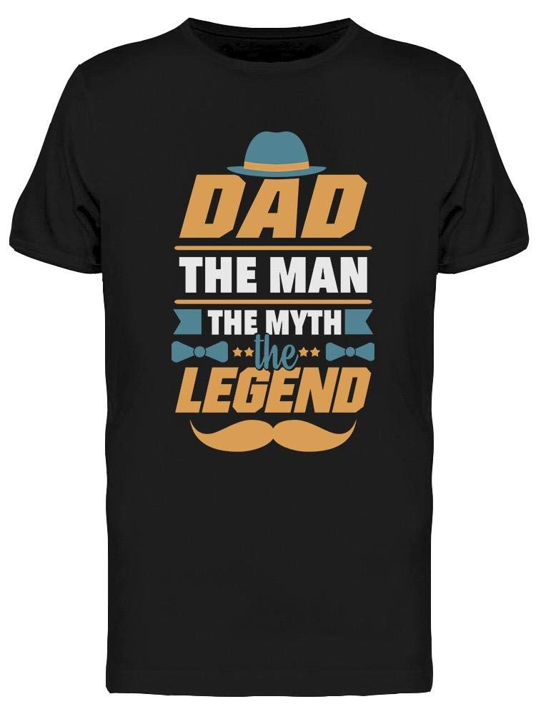 The Man The Myth Tee - Premium Cotton Men's Graphic T-Shirt for Casual Wear & Street Style | Funny Slogan Shirt for Everyday Outfits & Gifts