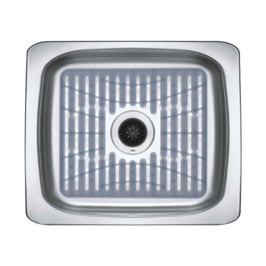 OXO Silicone Sink Mat - Non-Slip Drain Cover for Kitchen Sink, Dish Drying Rack Protector - Perfect for Washing Dishes, Protecting Countertops & Organizing Kitchen Utensils