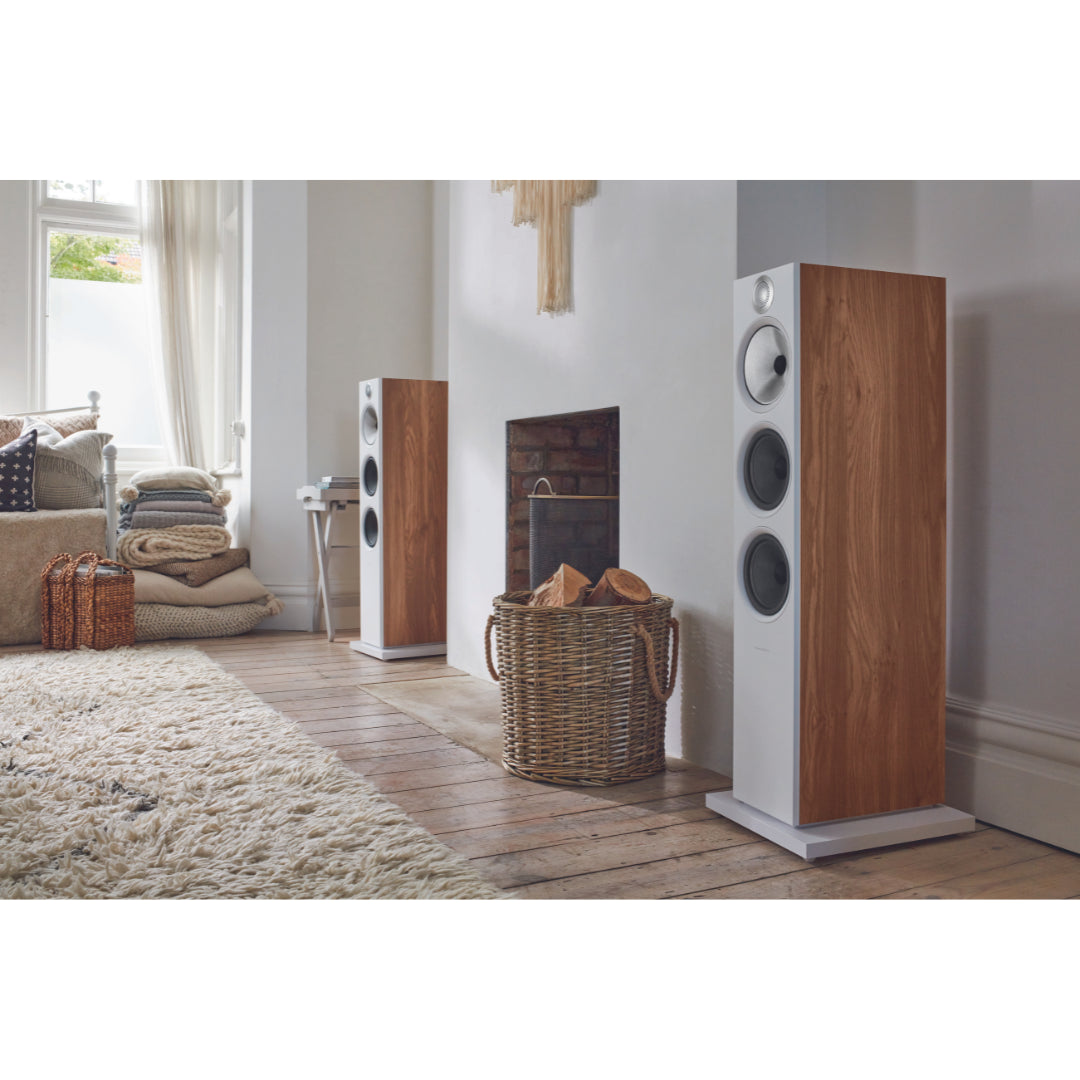 B&W 603 S2 Anniversary Edition Floorstanding Speakers - High Fidelity Home Audio System for Living Room, Home Theater & Music Listening