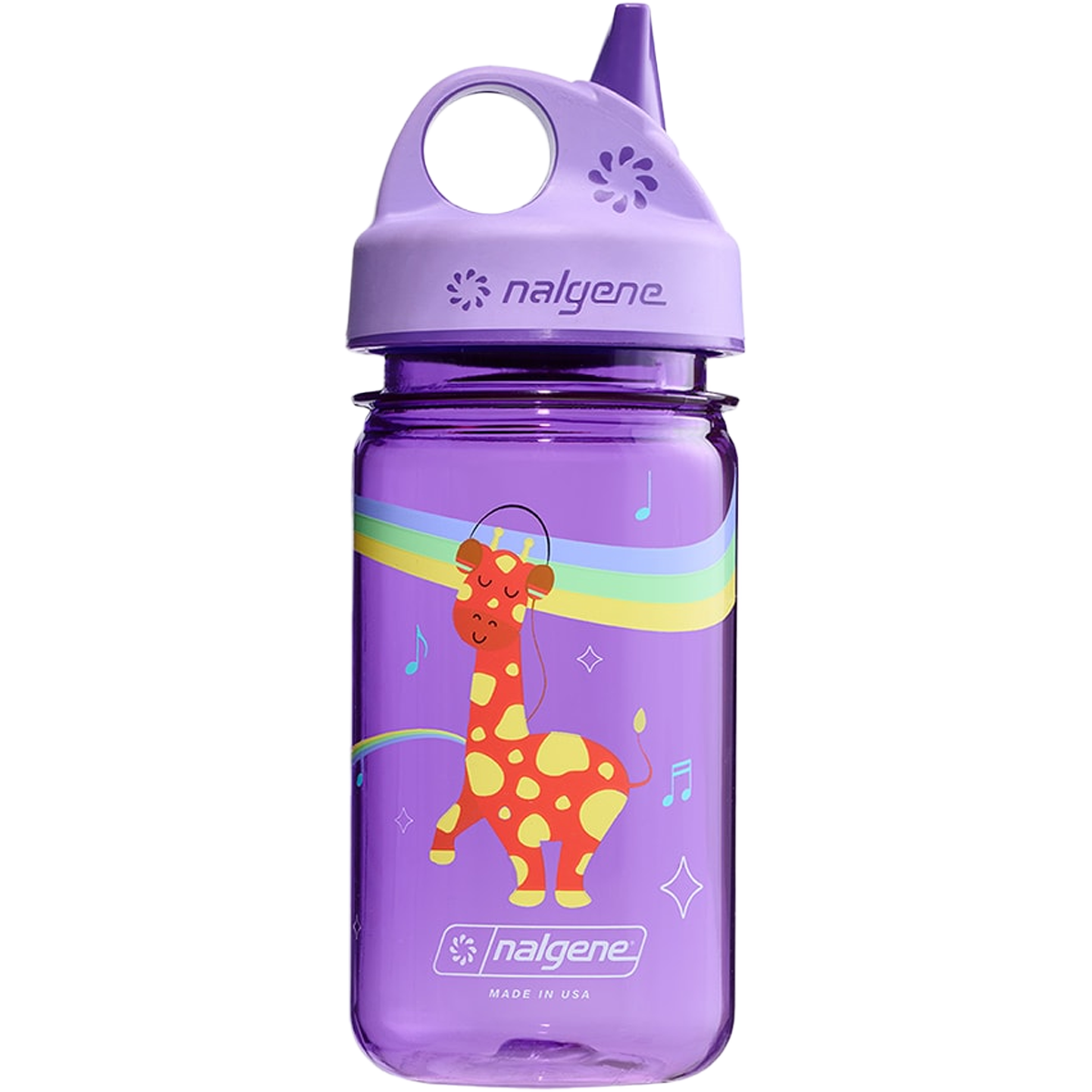 12 oz Kids Grip N Gulp Sustainable Water Bottle - BPA Free, Leak Proof Stainless Steel Tumbler for School, Sports & Outdoor Activities