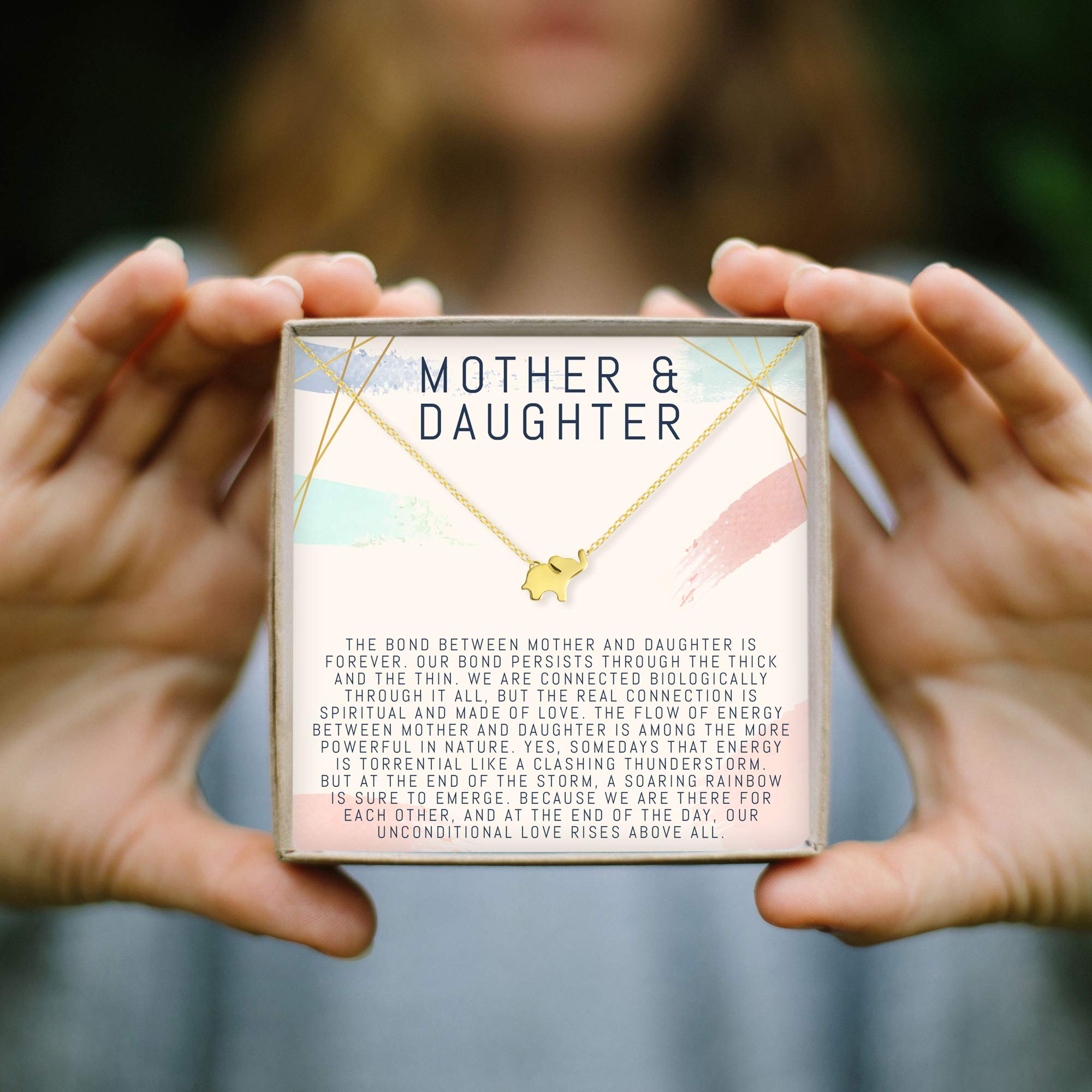 Mother & Daughter Necklace Set - Heart Shaped Matching Jewelry Gift for Birthday, Christmas, Valentine's Day | Perfect for Family Bonding, Special Occasions & Keepsake Memories