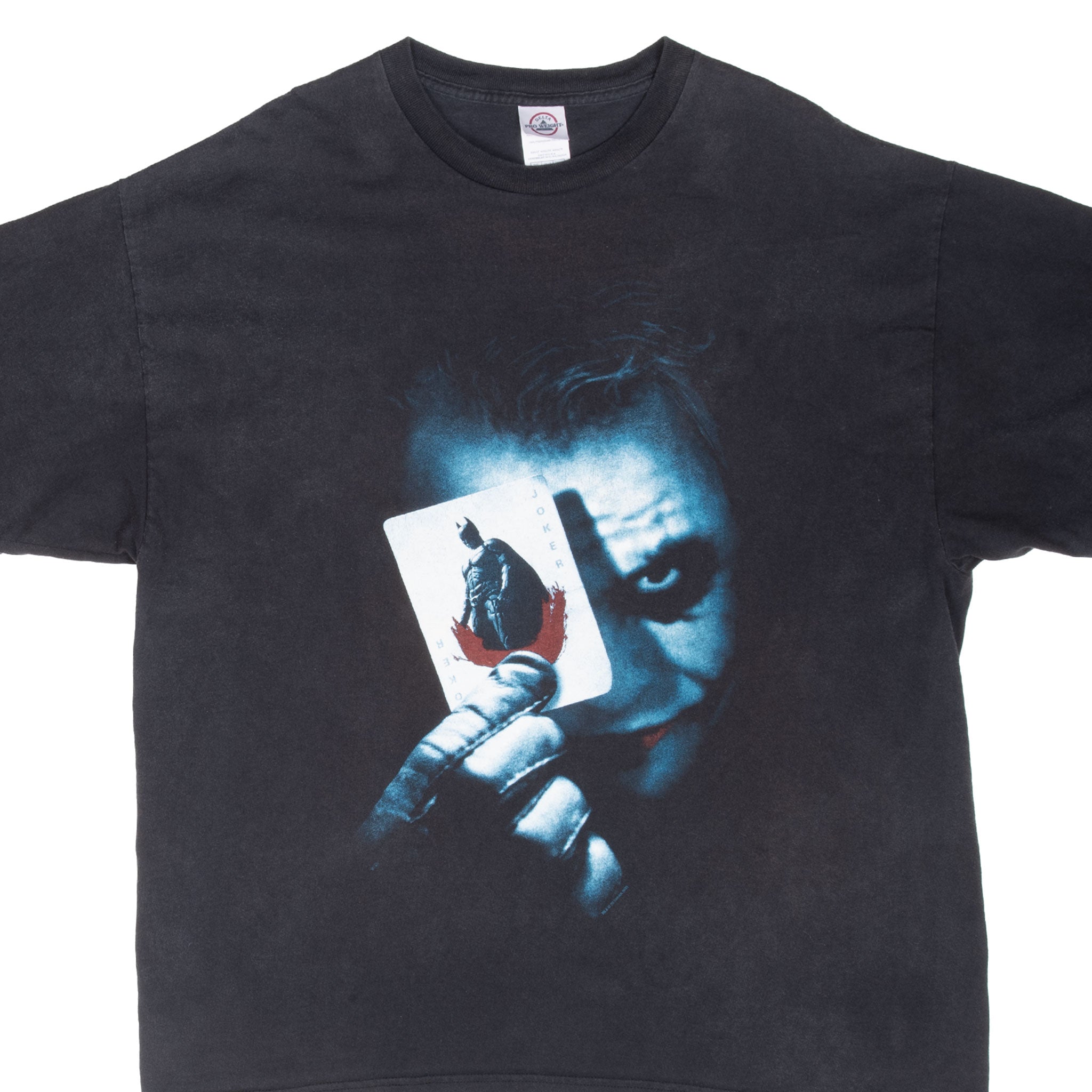 Vintage DC Comics Joker Batman The Dark Knight Graphic T-Shirt - 2000s Retro Superhero Tee - XL Size - Perfect for Cosplay, Comic Con & Batman Fans