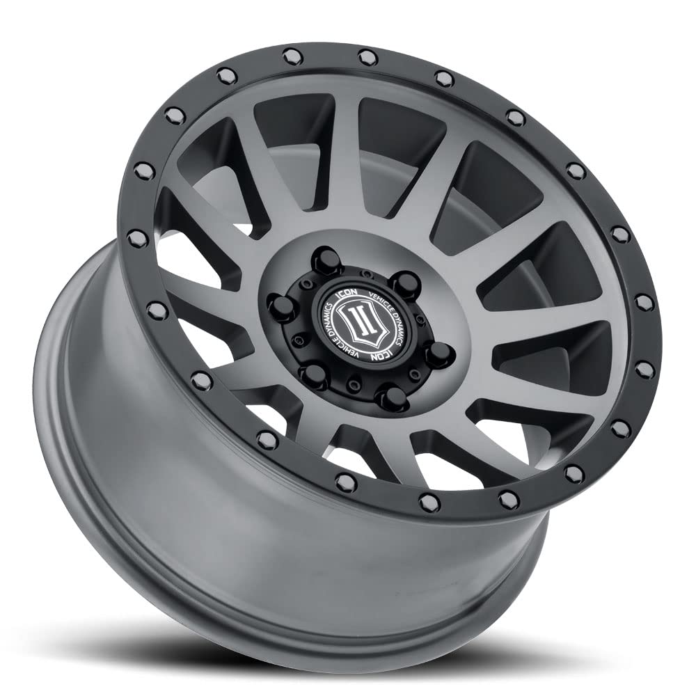 ICON Alloys 18x9/6x135 Titanium Compression Wheels - 6mm Offset, 5.25