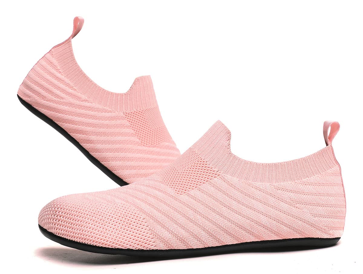 SLIPVEL Lightweight House Slippers - Non-Slip Indoor Home Yoga Shoes for Women & Men - Perfect for Relaxation, Meditation & Spa Days