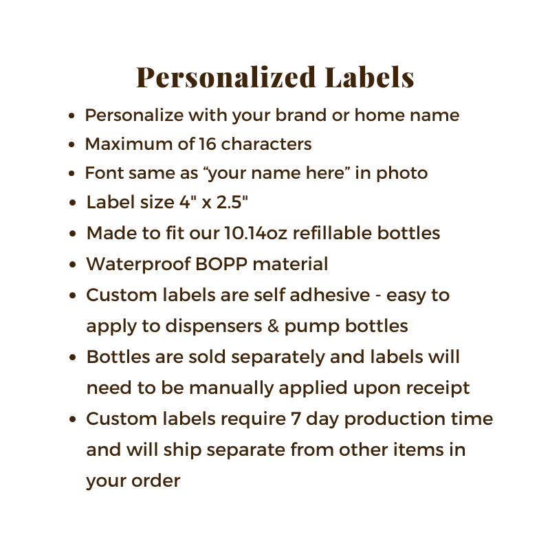 Personalized Bottle Labels Set of 3 - Custom Water Bottle Stickers for Weddings, Baby Showers & Party Favors - Perfect for DIY Gifts, Event Decor & Drink Identification