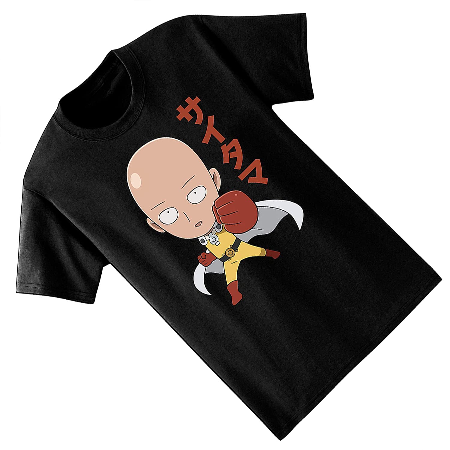 Men's Anime T-Shirt - Saitama One Punch Man Graphic Tee | Casual Streetwear for Fans & Cosplay