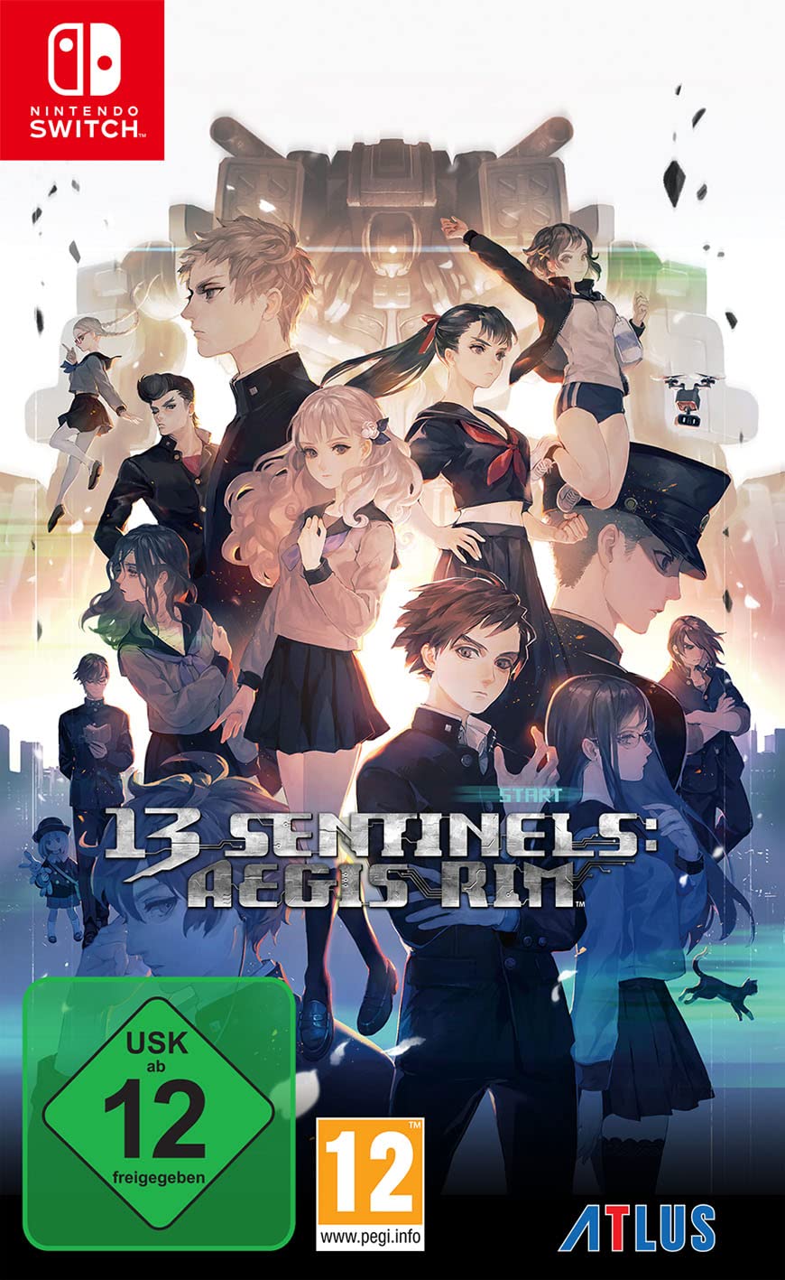 13 Sentinels: Aegis Rim - Nintendo Switch Game | Sci-Fi Adventure RPG | Perfect for Anime Fans & Strategy Gamers | Play at Home or On-the-Go