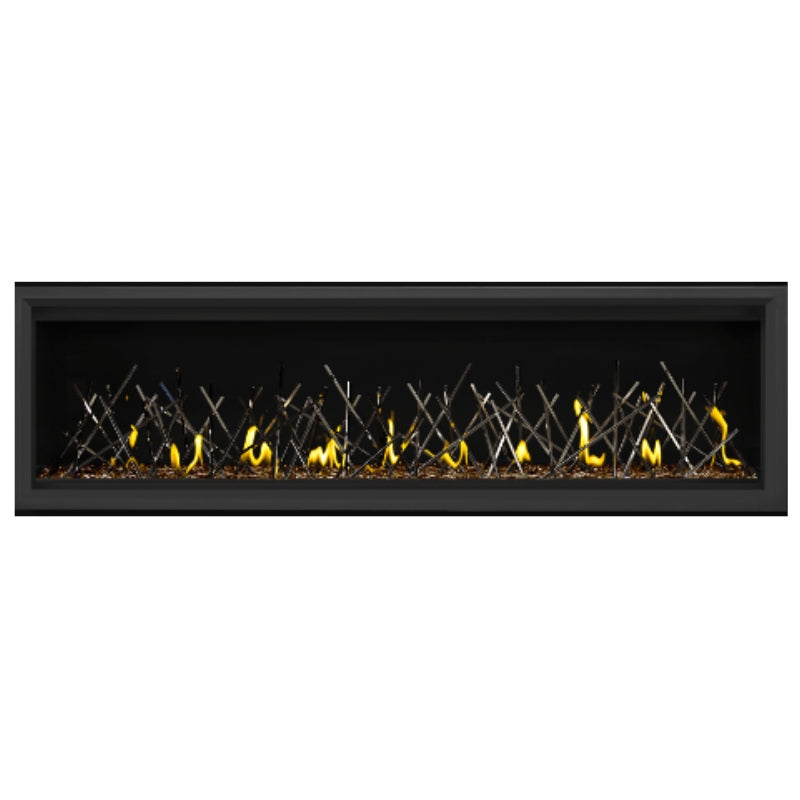 Napoleon Vector 62 Linear Direct Vent Gas Fireplace - LV62N | Modern Home Heating Solution for Living Rooms & Patios