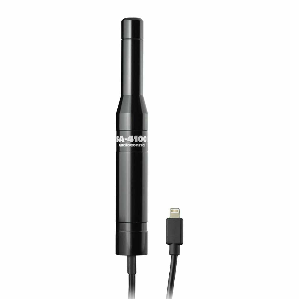 AudioControl SA 4100i Omnidirectional Measurement Microphone for iOS Devices - Professional Studio Recording & Live Sound Testing