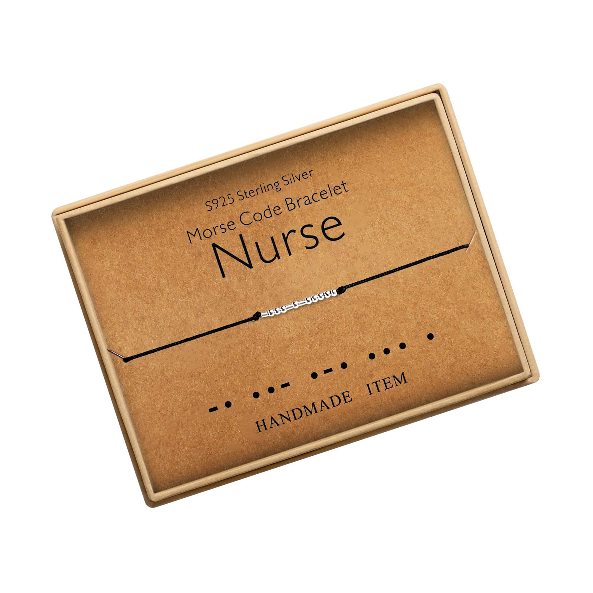 KGBNCIE Morse Code Bracelet for Women - Inspirational & Funny Friendship Gift - Perfect for Birthdays, Anniversaries & Special Occasions