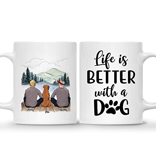 MnM-1 dog - Life Is Better Wit