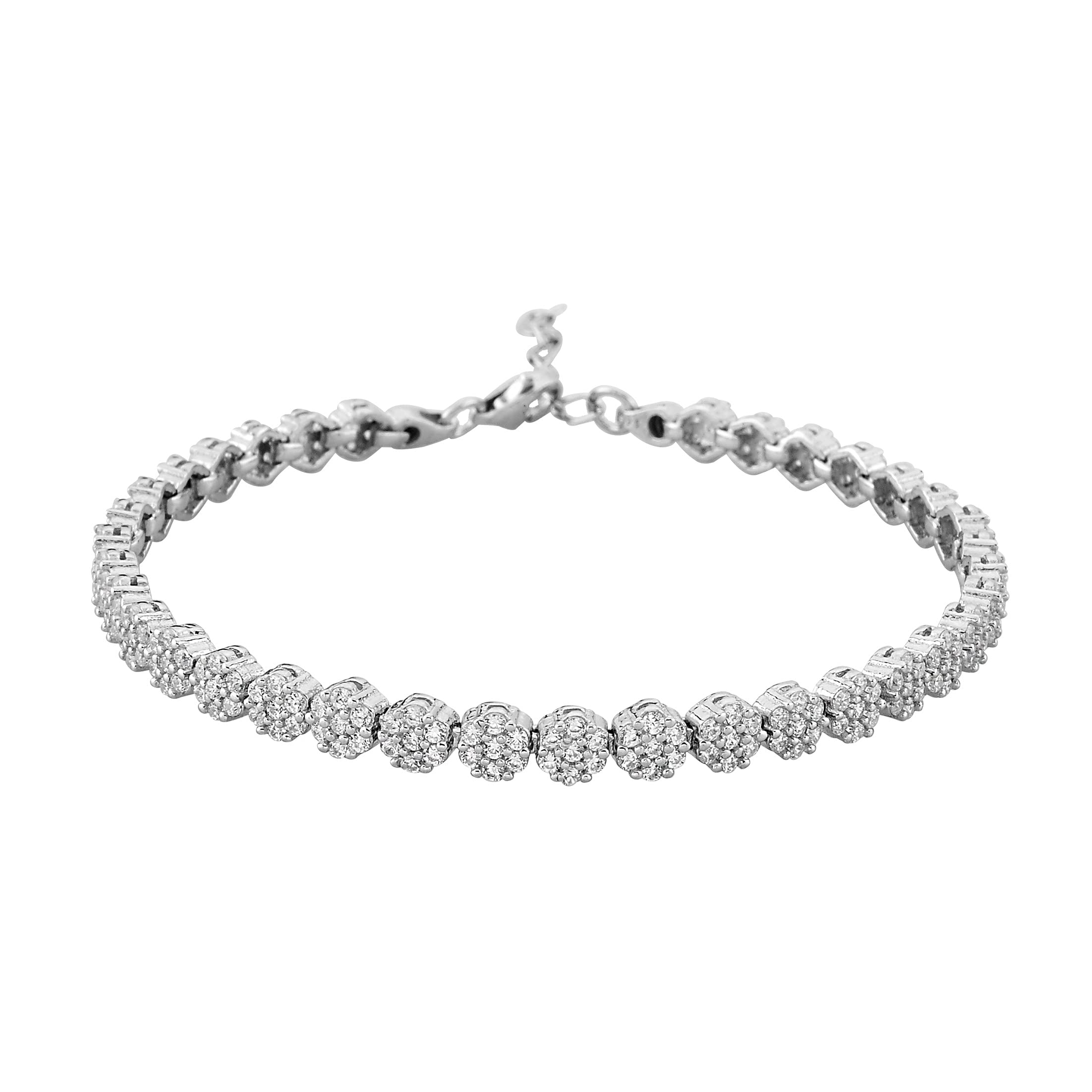 925 Sterling Silver CZ Tennis Bracelet for Women | Elegant Cubic Zirconia Bracelet | Perfect Birthday Gift for Her, Mom & Wife | Ideal for Weddings, Anniversaries & Special Occasions