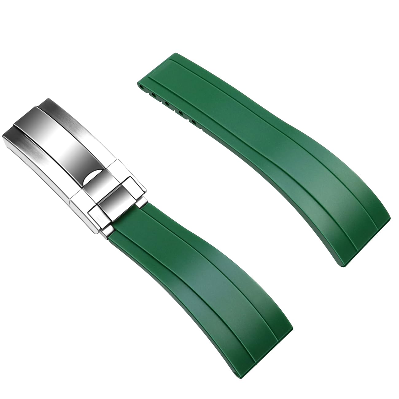 20mm Silicone Watch Band - Replacement Strap for Men & Women | Gym & Daily Wear