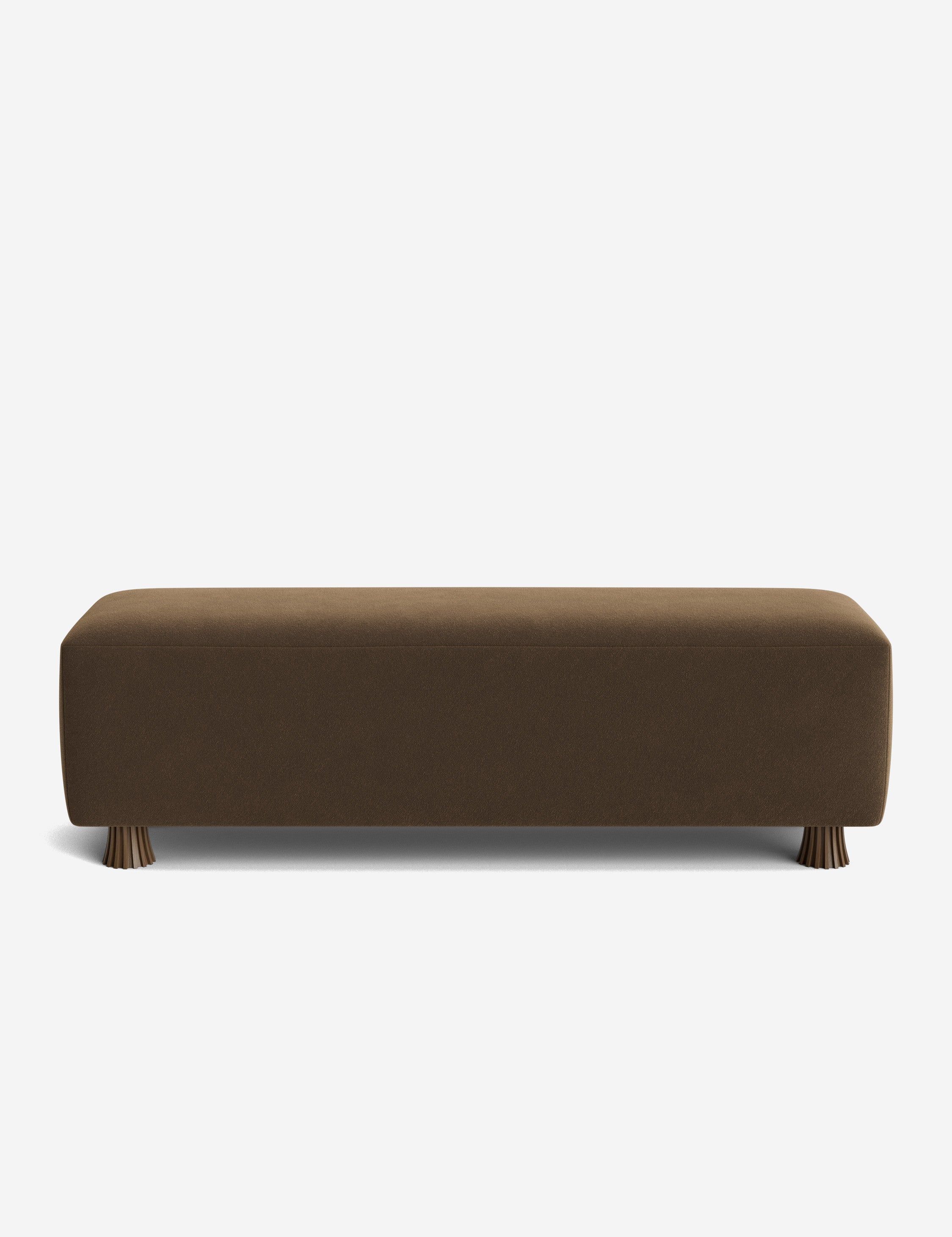 Stylish Ansel Bench by DISC Interiors - Modern Wooden Entryway & Living Room Seating Furniture for Home Decor