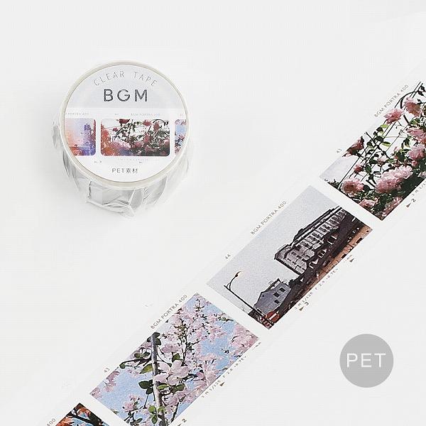 BGM Film Series 30mm Clear Masking Tape - High Quality Background Music for Movies & Videos - Perfect for Film Production, Video Editing, and Creative Projects