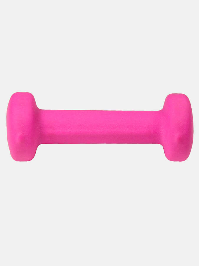 Pink 0.5kg Neo Dumbbell Set - Lightweight Yoga & Fitness Weights for Home Workouts, Pilates, and Strength Training