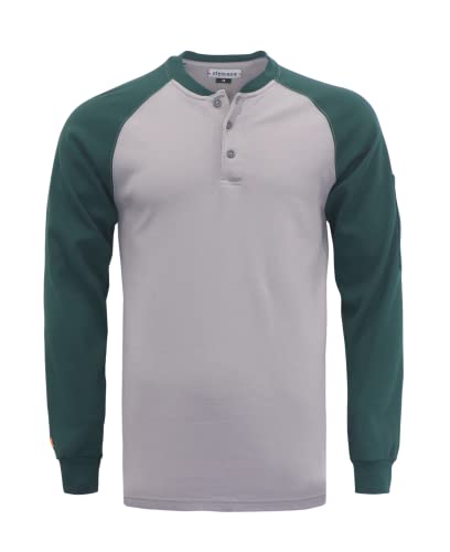 7oz Henley Khaki
