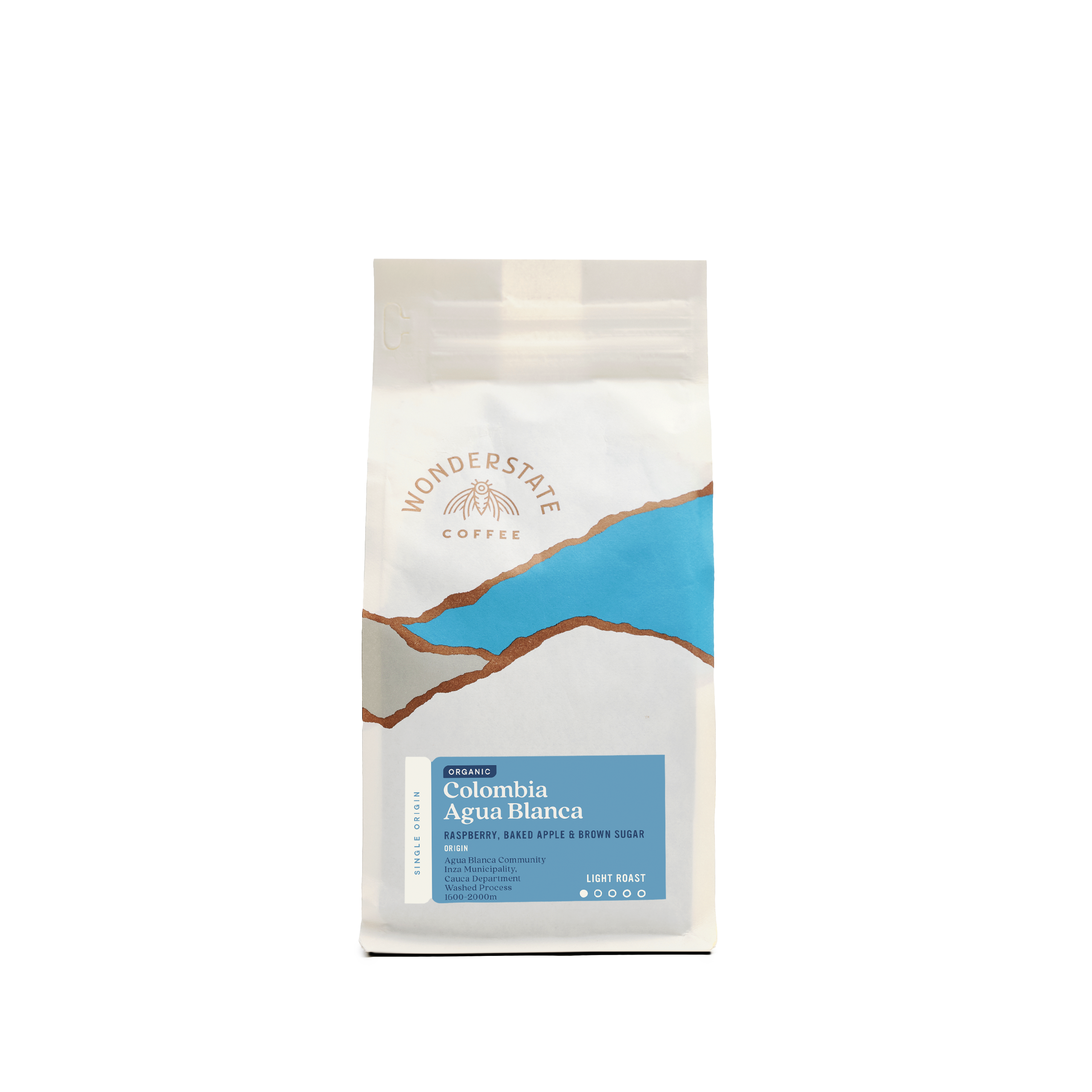 Organic Colombia Agua Blanca Coffee Beans - Premium Single Origin Arabica for Pour Over, French Press & Espresso - Perfect for Home Brewing & Gifts