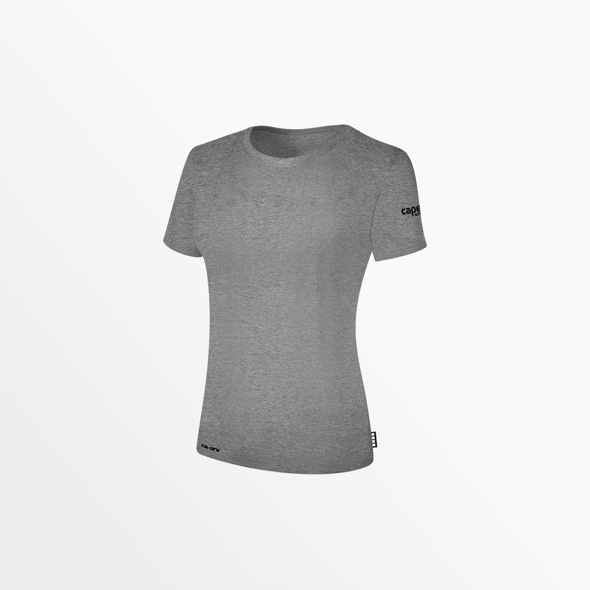 Women's CS Dry Tee with Sleeve Logo - Moisture-Wicking Quick-Dry Performance Shirt for Workouts & Casual Wear
