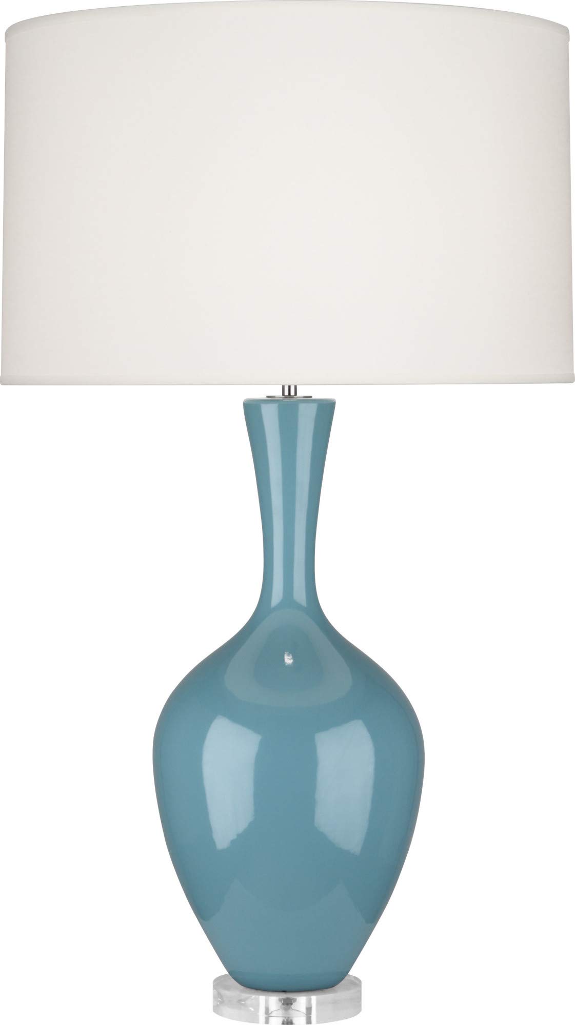 OB980 Modern One Light Table Lamp - Stylish Bedside & Desk Lighting for Home Office, Living Room, and Bedroom Decor