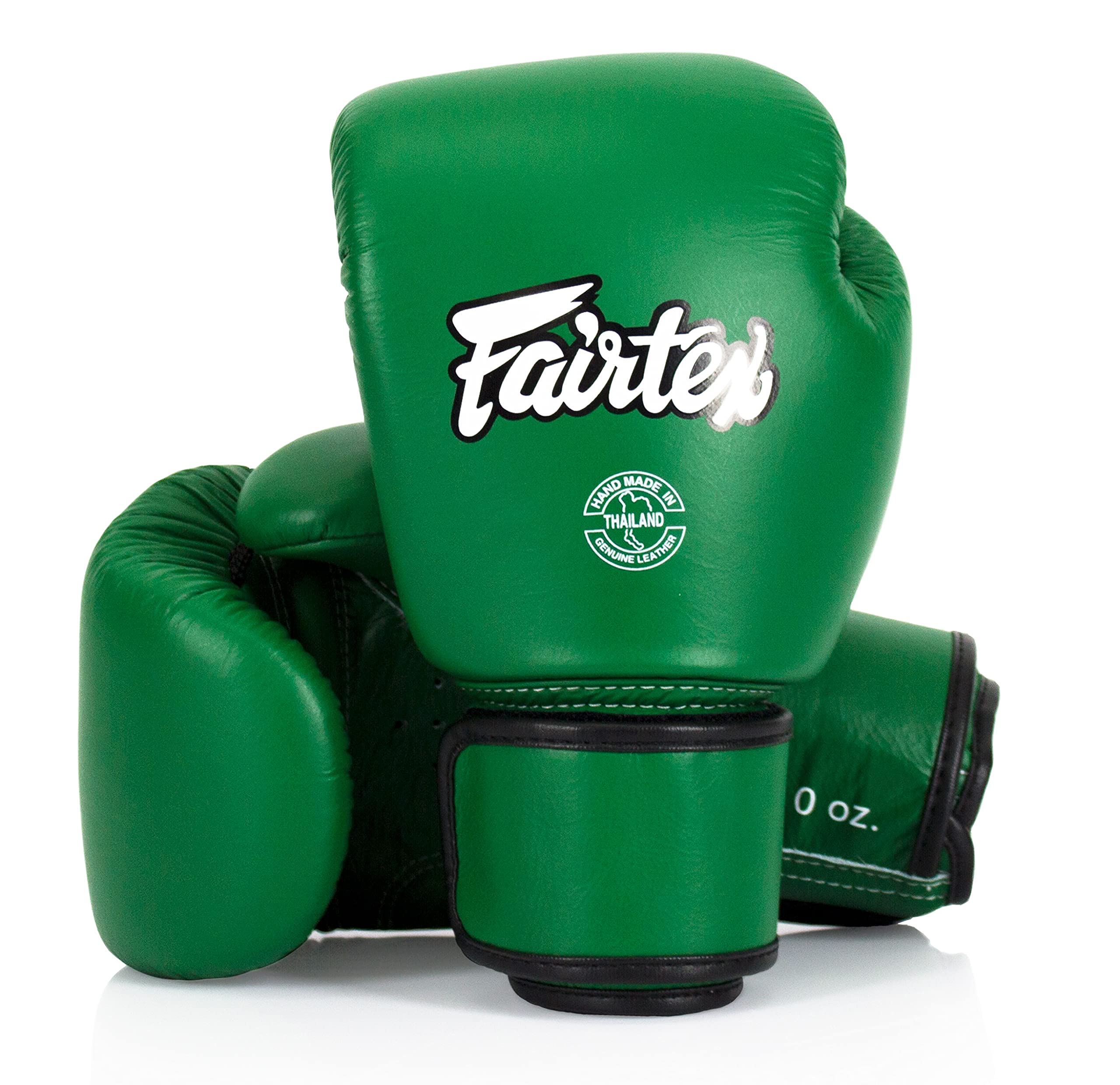 Fairtex BGV16 Leather Compact Muay Thai Boxing Gloves - Premium Training & Sparring Gear for MMA, Kickboxing, and Fitness Workouts