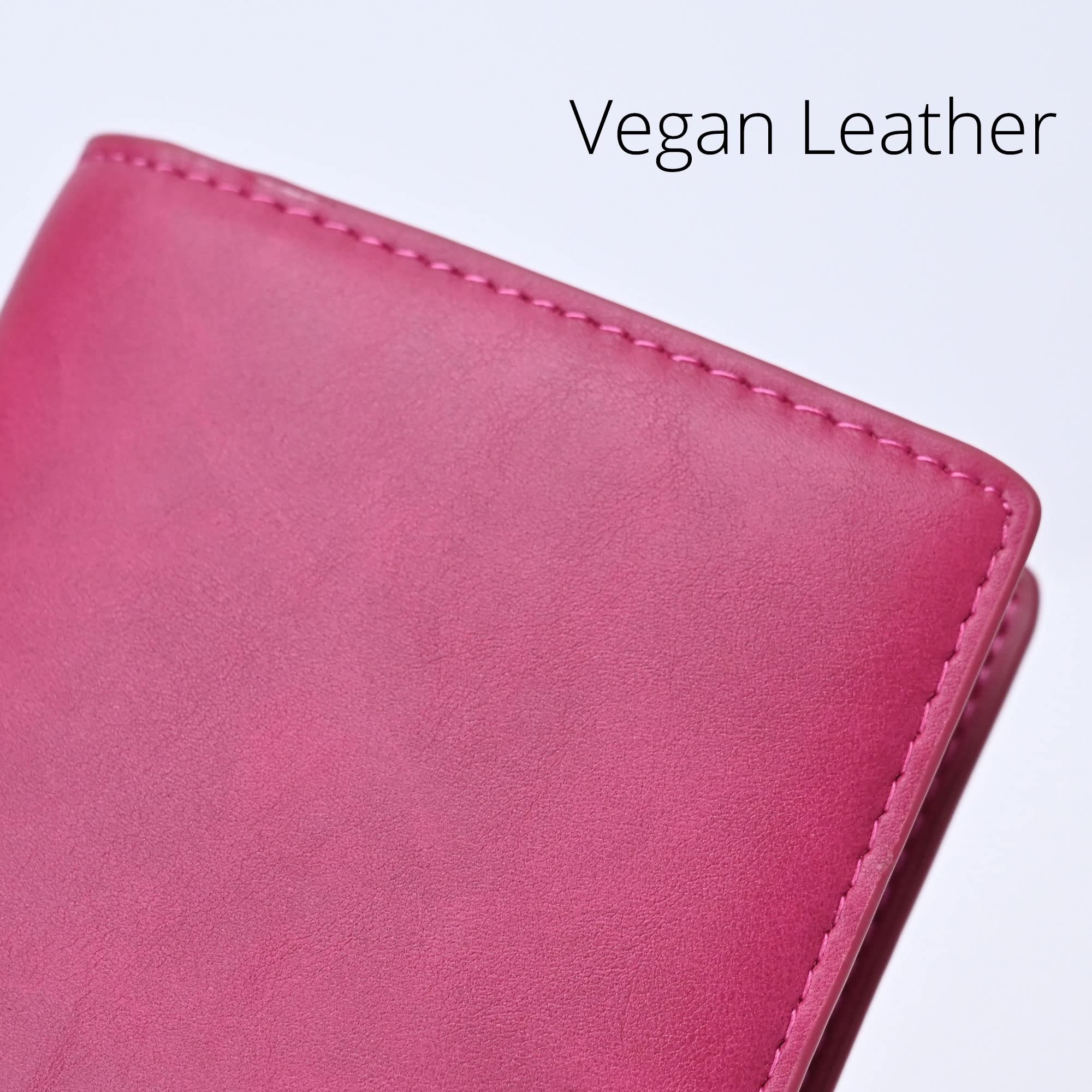 Ultra Slim RFID Blocking Women's Wallet - Bifold Credit Card Holder for Ladies with Long Billfold (Fuchsia Purple) | Perfect for Everyday Use, Travel & Gift Giving