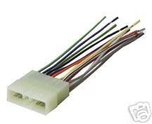 84-88 Isuzu Trooper Car Stereo Wire Harness - Radio Wiring Installation Kit for Easy DIY Audio Setup | Perfect for Car Audio Upgrades & Aftermarket Radio Installations