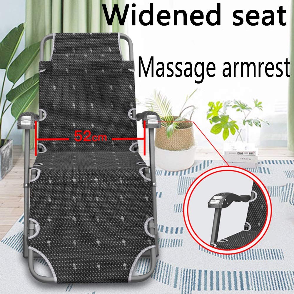 **Foldable Patio Lounge Chair - Portable Reclining Beach Chair with Removable Cotton Pad for Adults, Outdoor Nap, Backyard Relaxation & Lunch Break | Perfect for Beach, Poolside, Camping & Backyard Lounging**