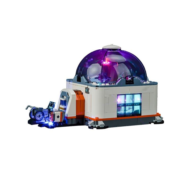 LEGO Space Science Lab 60439 Light Kit - DIY Building Blocks Lighting Set for Space Station Models - Perfect for Night Display & STEM Education Projects