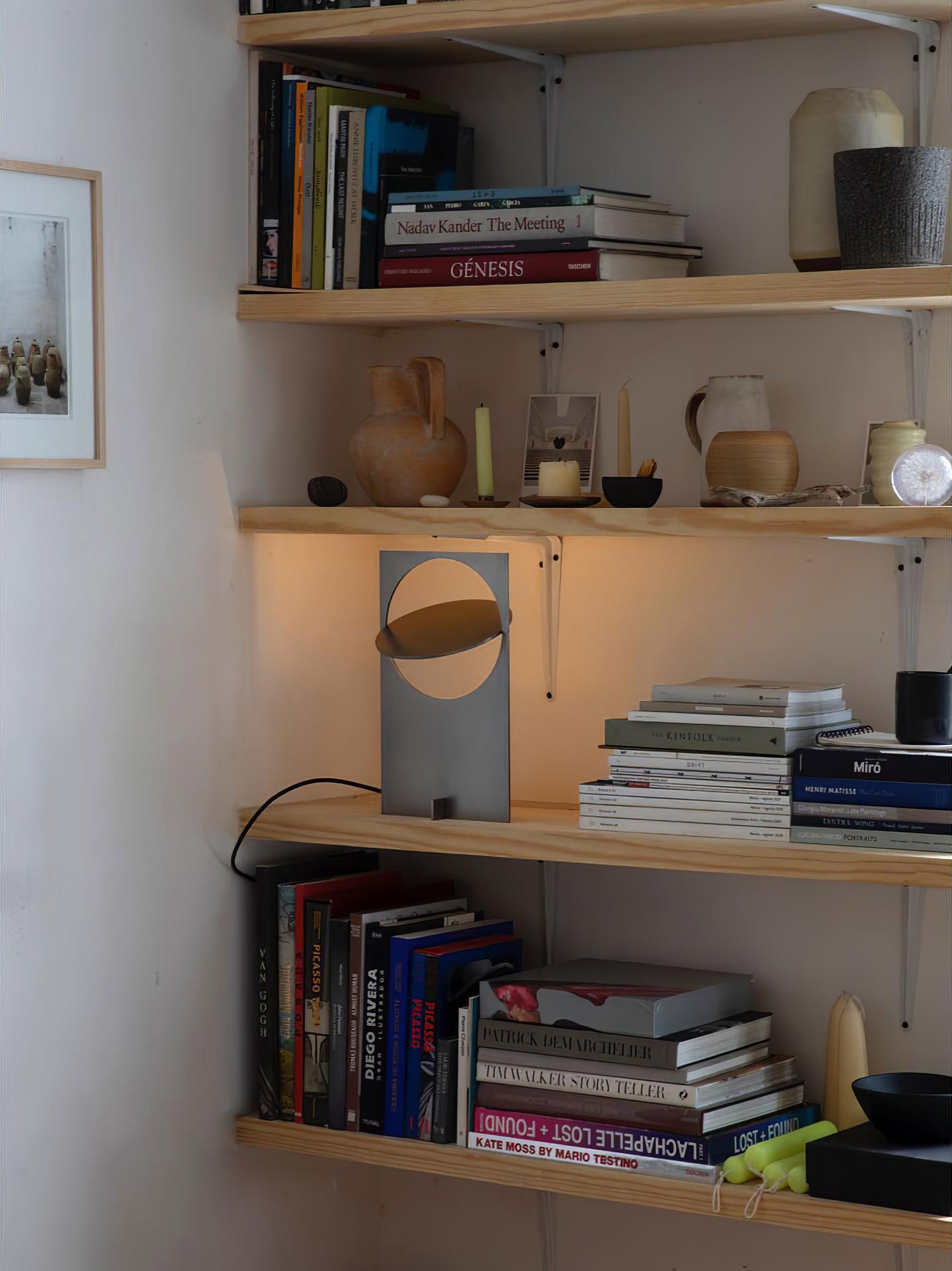 Modern OBJ 01 Table Lamp - Adjustable LED Desk Light with Touch Control, Warm White to Cool White (3000K-6000K) - Perfect for Bedroom, Office, Study Room & Nightstand Reading Light