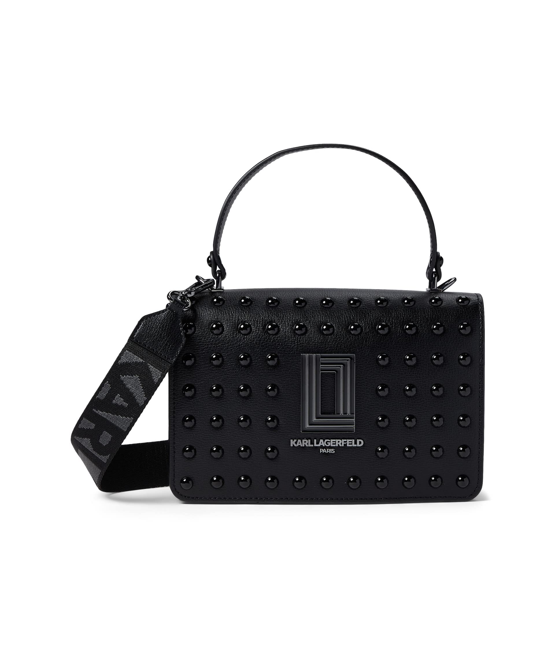 KARL LAGERFELD Women's Studded Crossbody Bag for Daily Use
