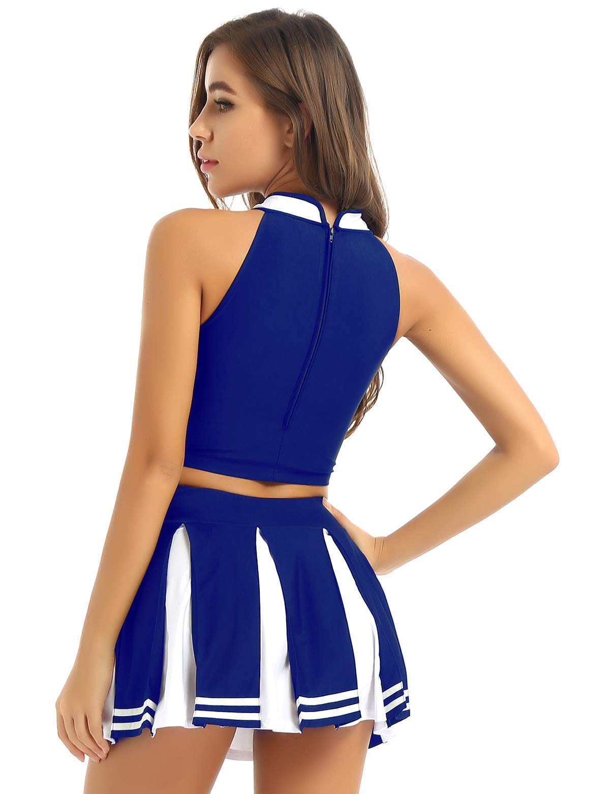 Women's Classic Cheerleader Uniform - Athletic Sports Outfit for School Students & Cheerleading Team | Perfect for Games, Competitions & Spirit Events