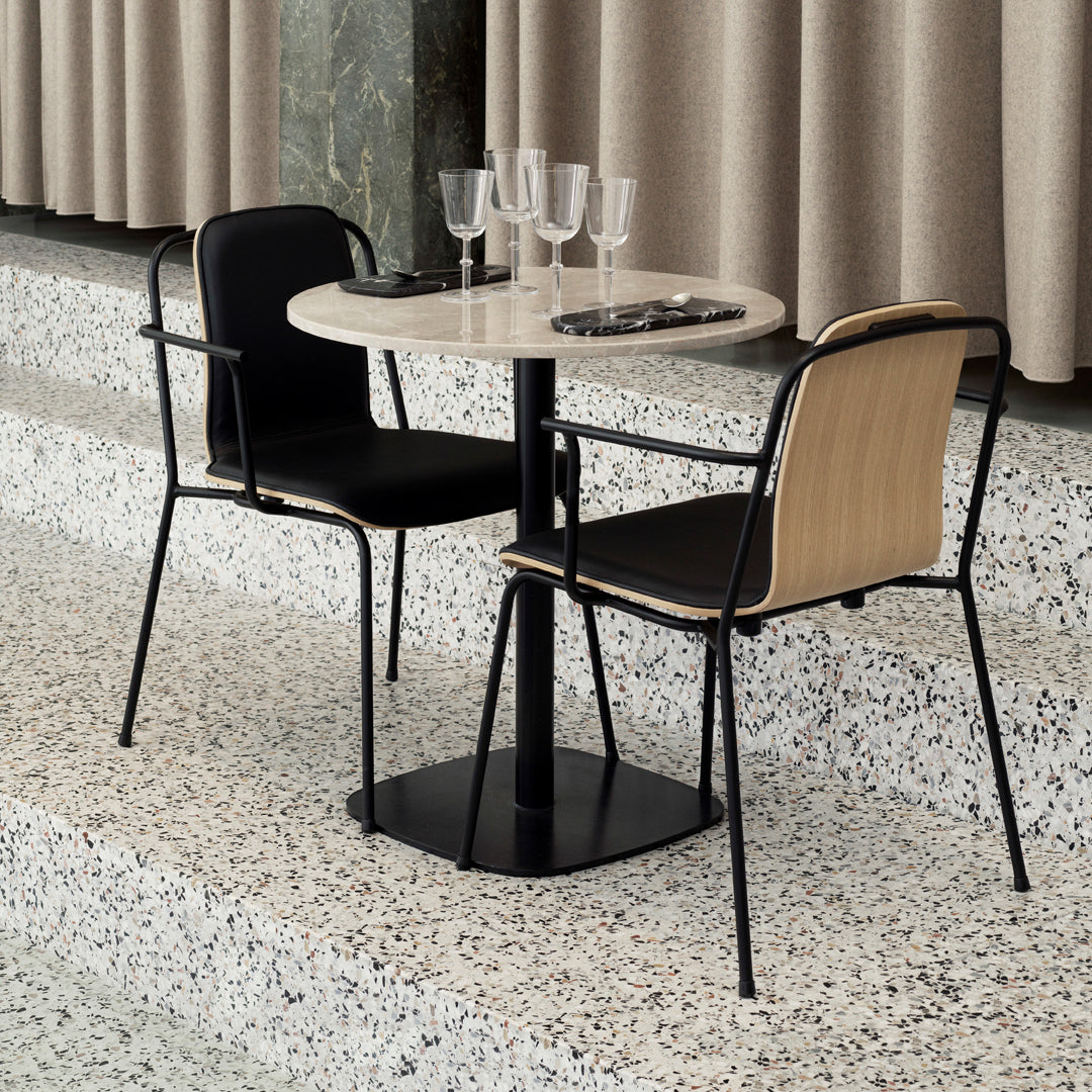 Round Cafe Table - Bar & Counter Height - Perfect for Bistros, Coffee Shops & Home Kitchens