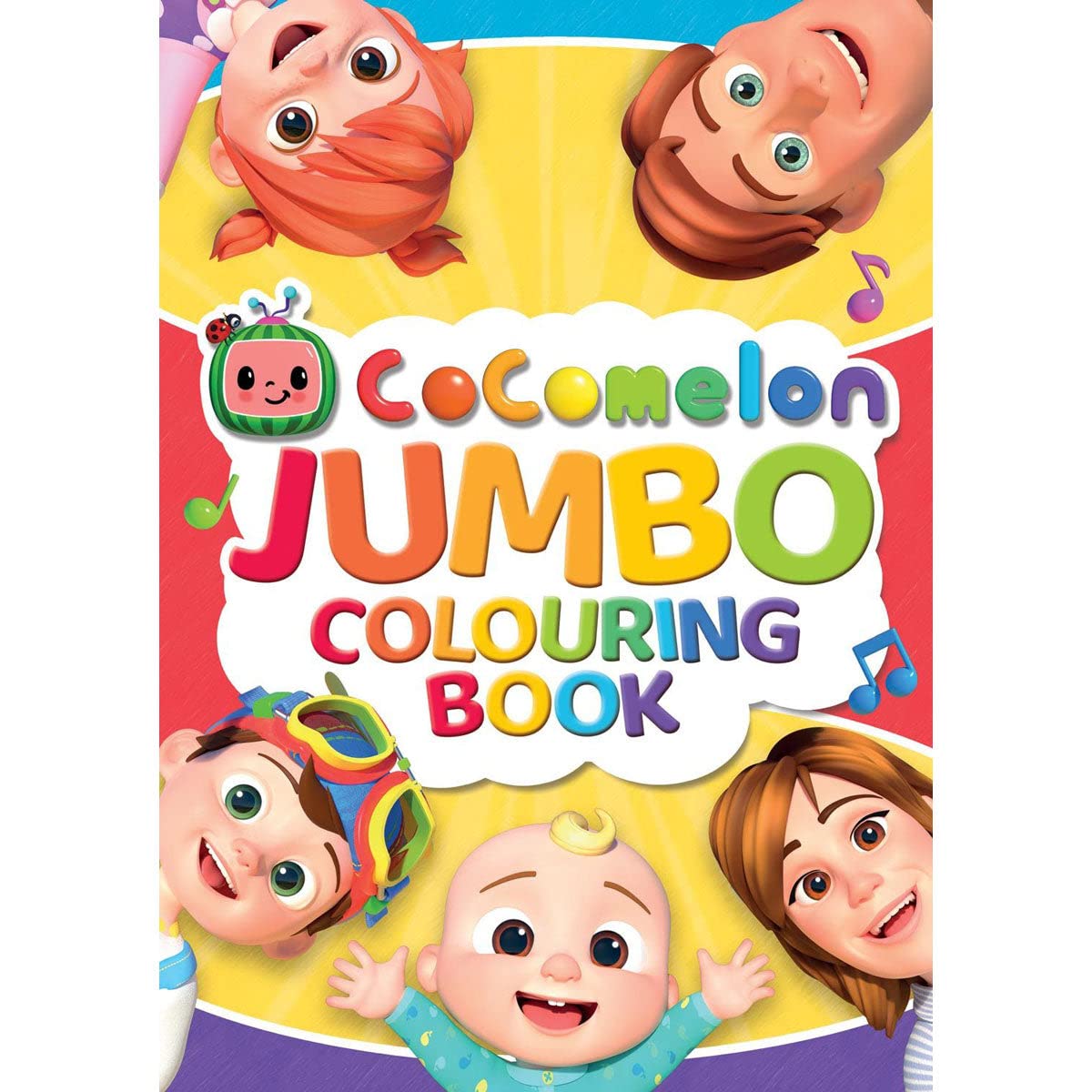 CoComelon Jumbo Coloring Book for Kids - 50+ Fun Pages with JJ & Friends - Perfect for Travel, Birthday Gifts & Preschool Learning Activities